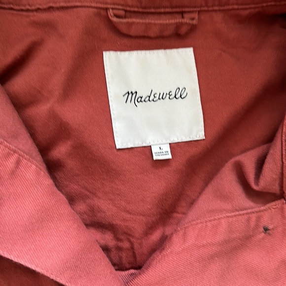 Madewell Rust Jacket - Picture 2 of 2